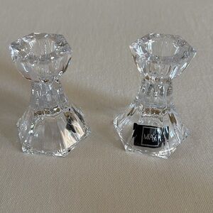 Mikasa linear 3.5” candlestick holders